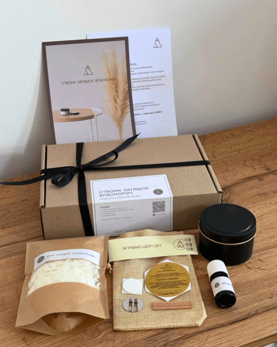 Набір для створення свічки "Лише.Тиша" - Зображення 2